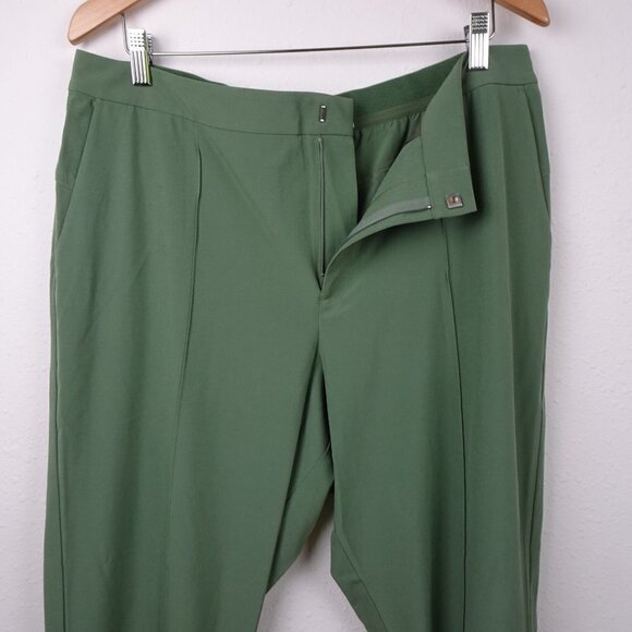 RLX Ralph Lauren Golf Pants Women's Size XL Green Jogger Stretch Wicking - Picture 4 of 13